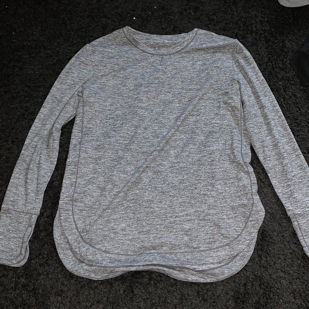 Grey athletic long sleeve!